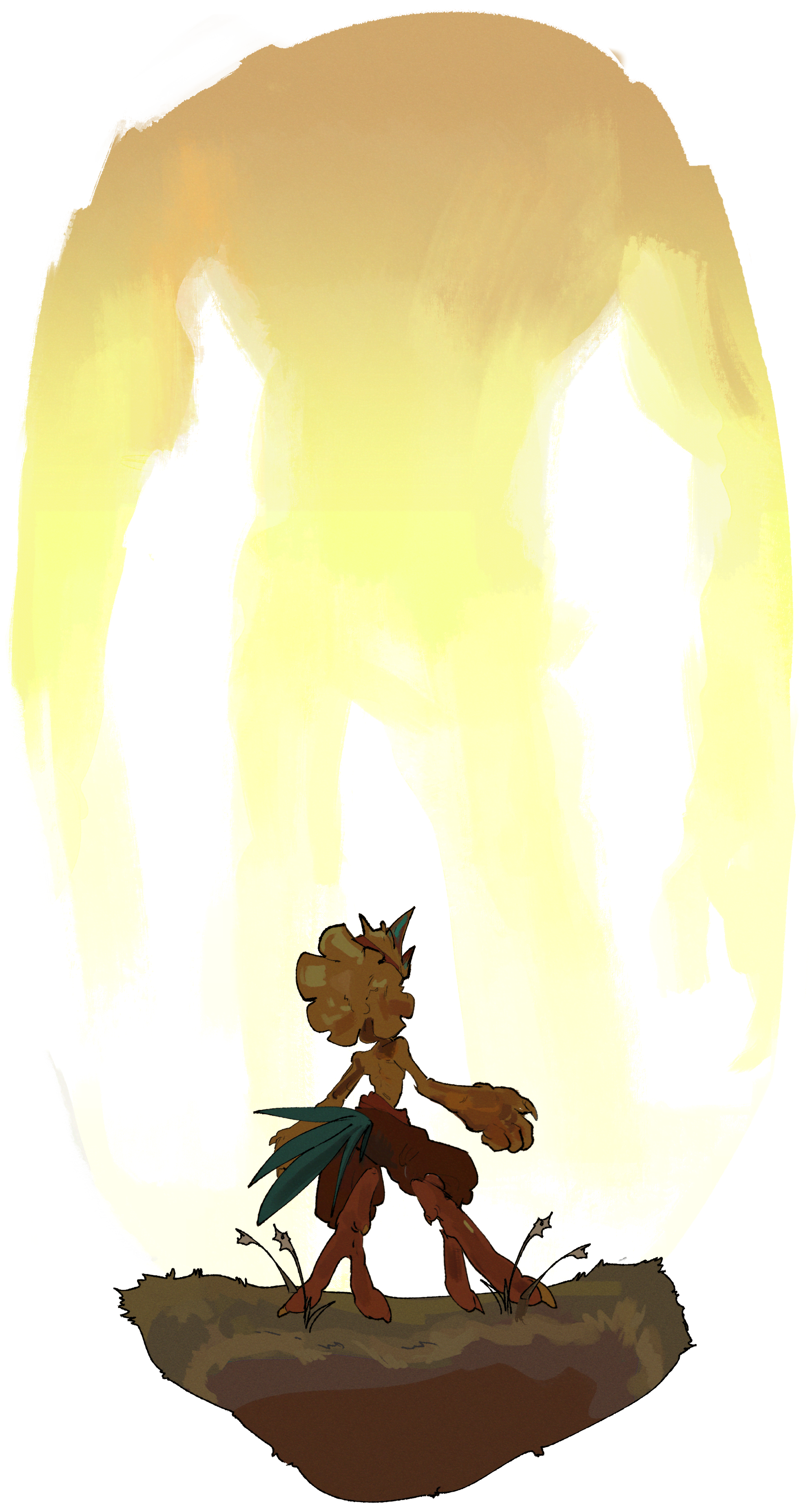 Sano meeting the colossus