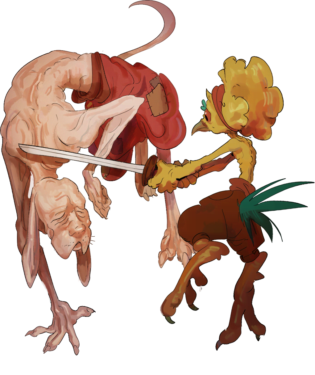 Sano prepares to strike